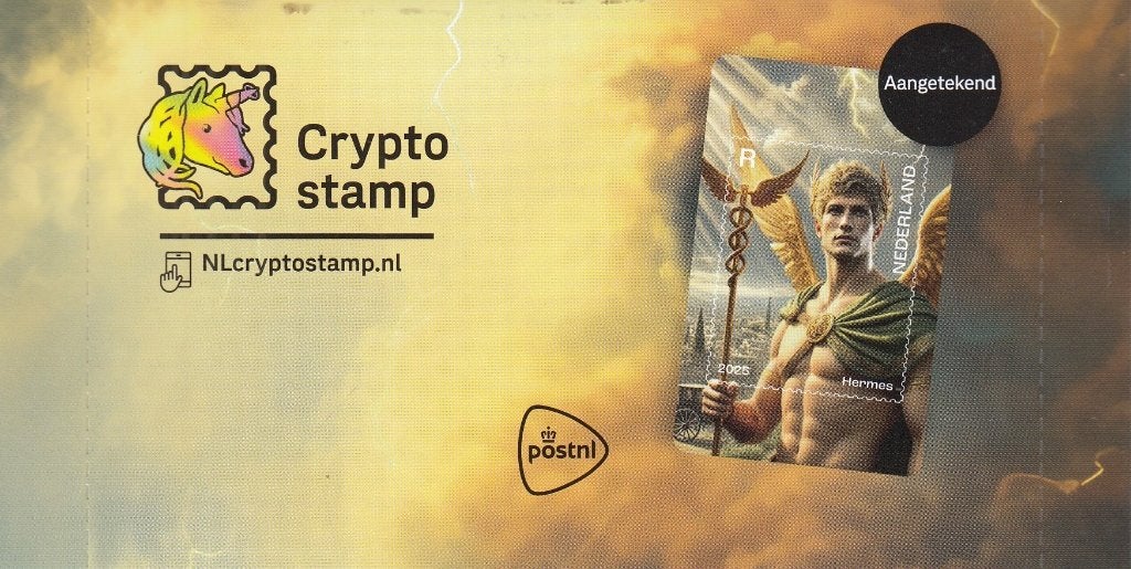 Nederland- 2025.53.3- Crypto Postzegel- Hermes-  P, Ophalen of Verzenden, Na 1940, Postfris