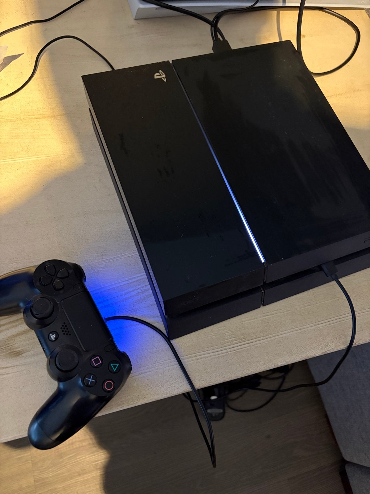 PlayStation 4 (PS4) - Defecte disc drive, zonder voedingskab, Spelcomputers en Games, 500 GB, Ophalen of Verzenden, Niet werkend