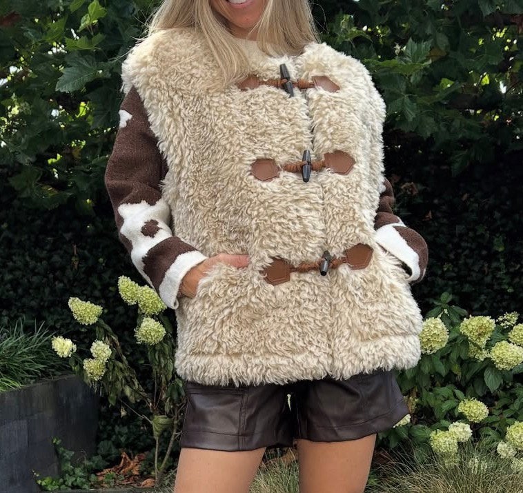 BOUTIQUE fakefur bodywarmer mt TU, -, Verzenden, Amsterdam, Nieuw