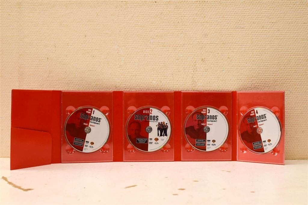 4 dvd box The Sopranos de complete serie 1 49436, Ophalen of Verzenden, Gebruikt
