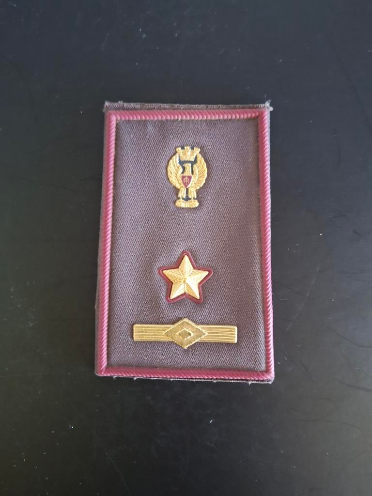Rang Polizia di Stato Italië - Enkelvoudig, Ophalen of Verzenden, Overige soorten, Overige gebieden, Embleem of Badge