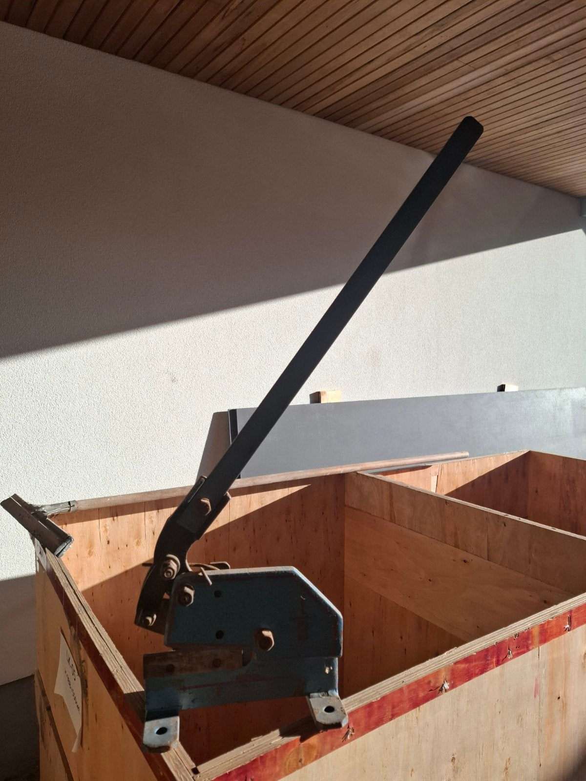 Hand knipschaar met 12 cm meslengte, Ophalen of Verzenden, Gebruikt