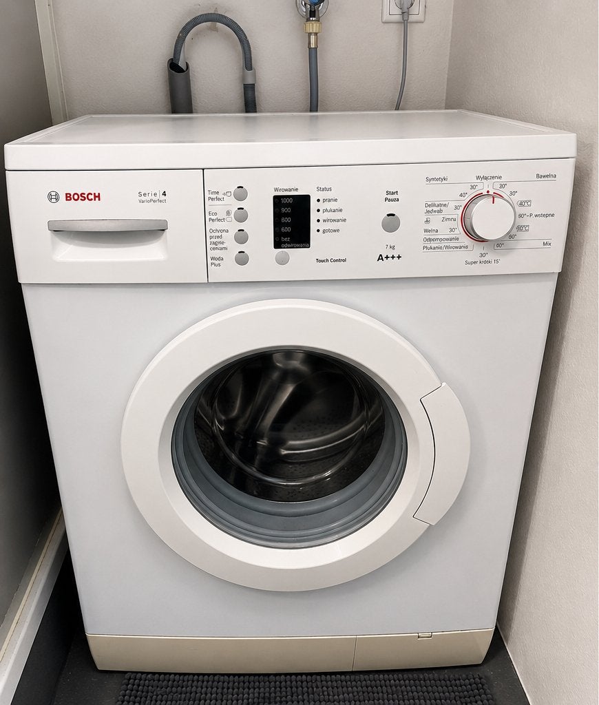 Bosch Serie 4 VarioPerfect wasmachine – 7 kg, Ophalen, Gebruikt, Minder dan 85 cm, Kort programma