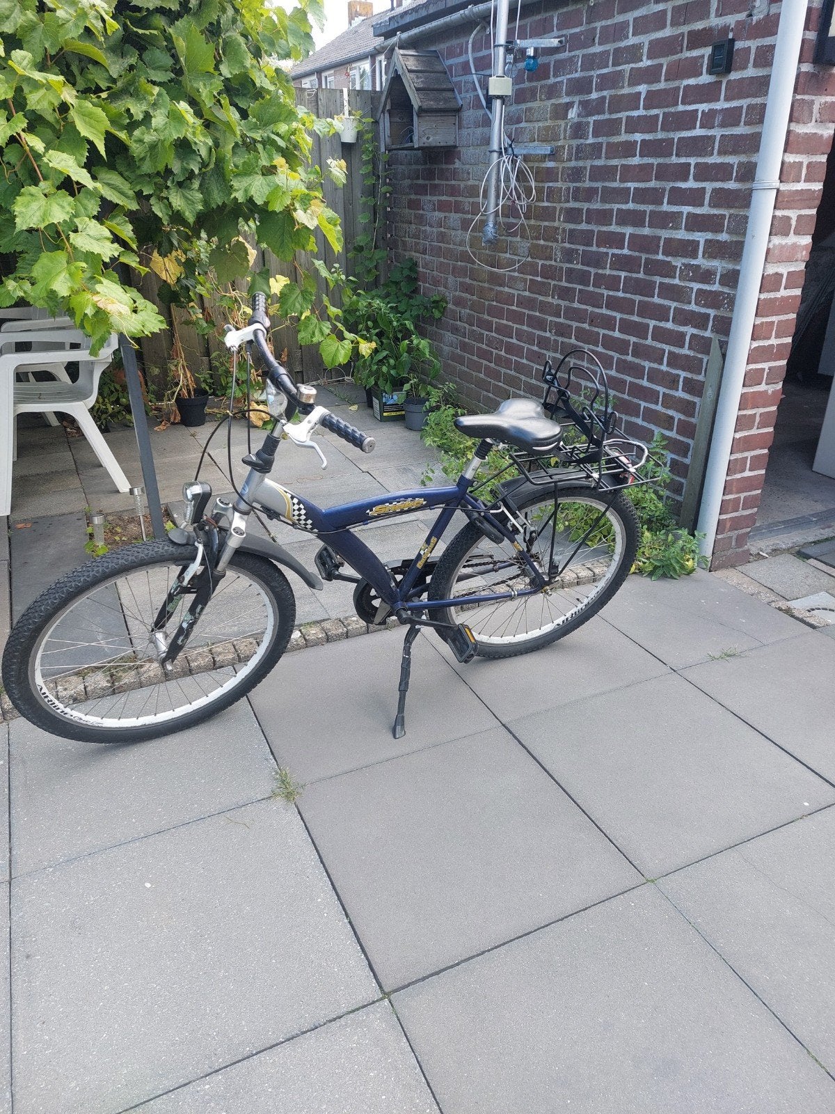 fiets 26inch, 26 inch of meer, Terugtraprem, Ophalen of Verzenden, Zo goed als nieuw