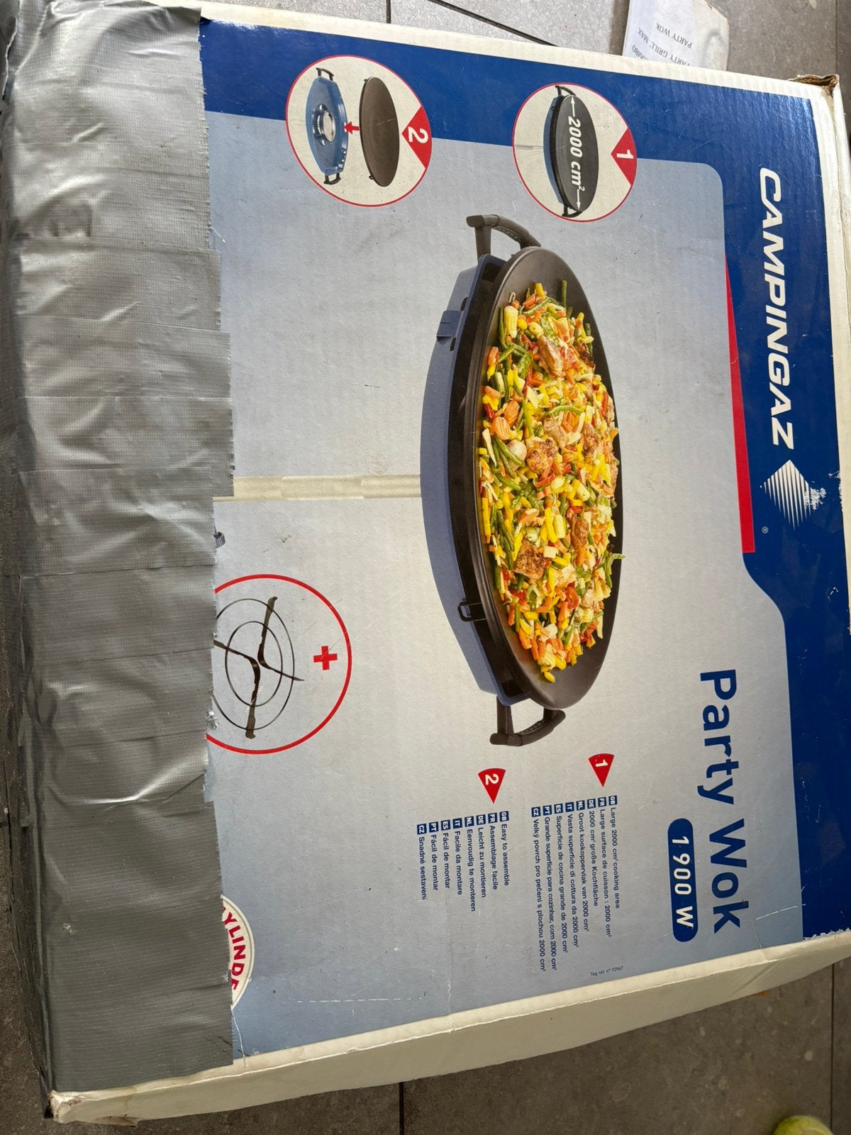 Skottelbraai campingaz, Ophalen, Nieuw
