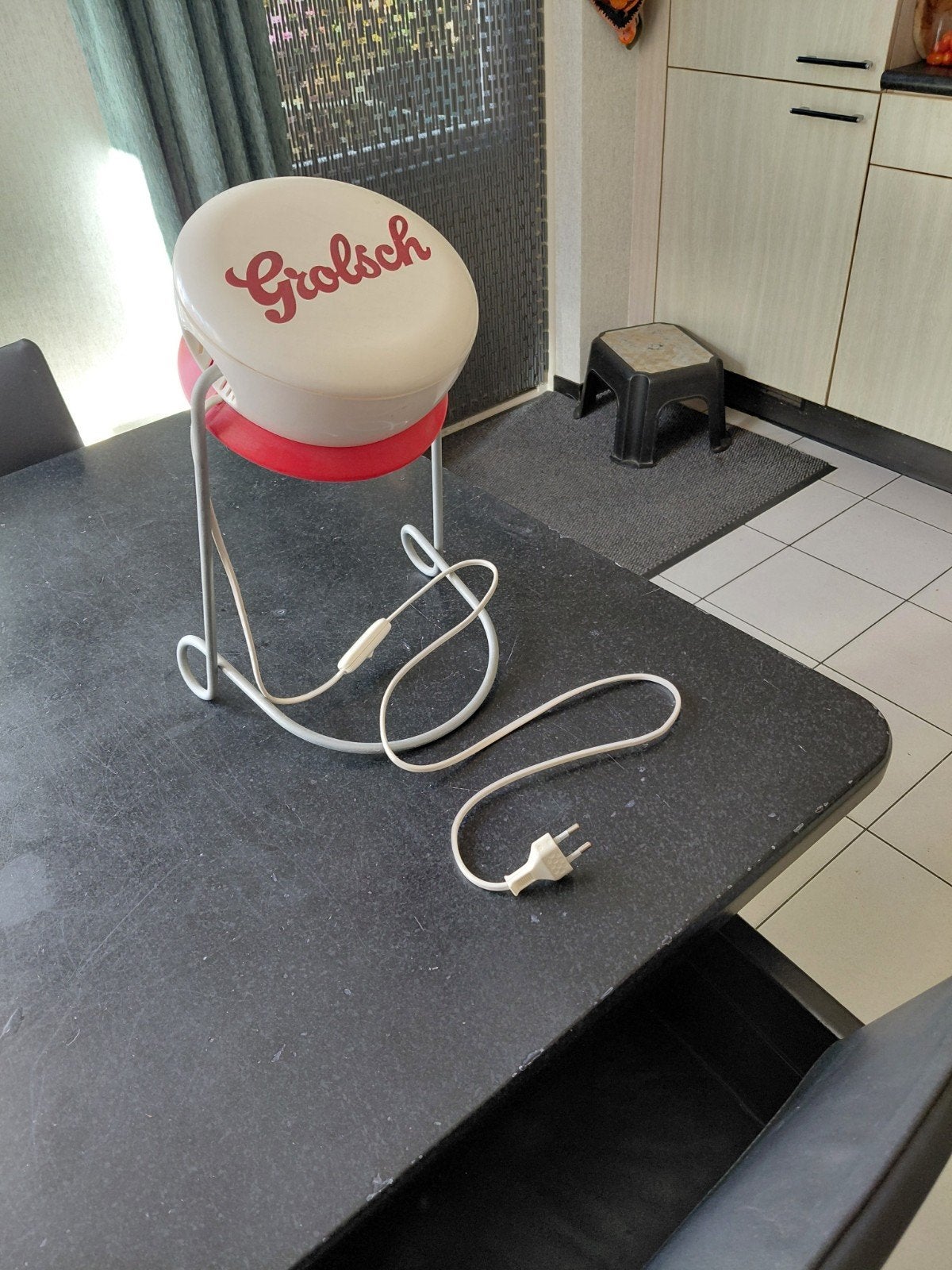 Vintage Grolsch lampje - Uniek verzamelobject, Antiek en Kunst, Ophalen of Verzenden