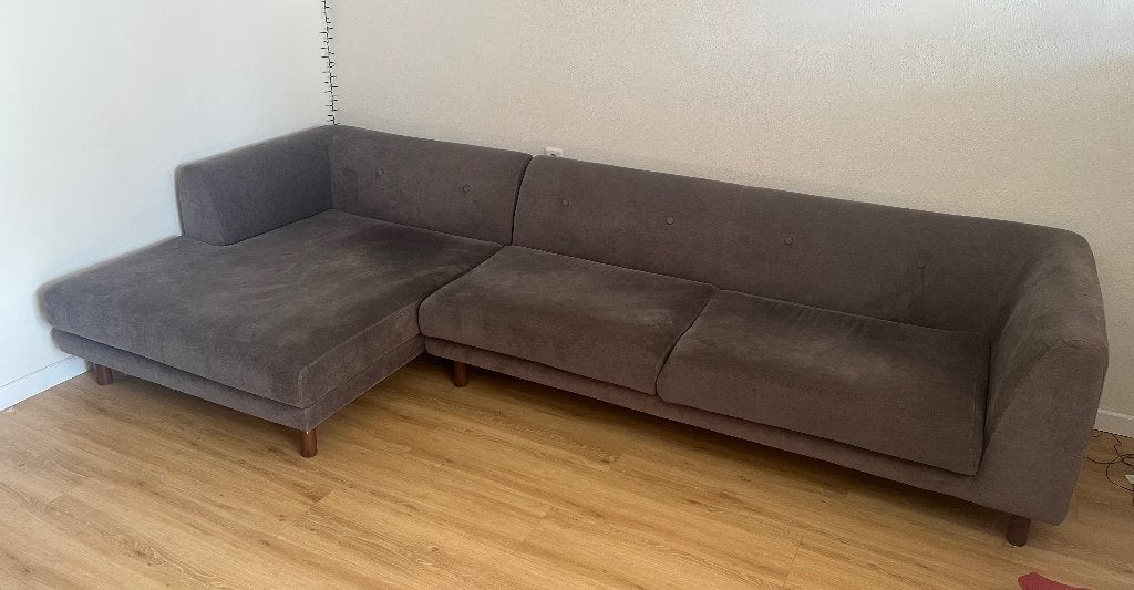 Gratis bank ophalen, Ophalen, Gebruikt, 75 tot 100 cm, Stof