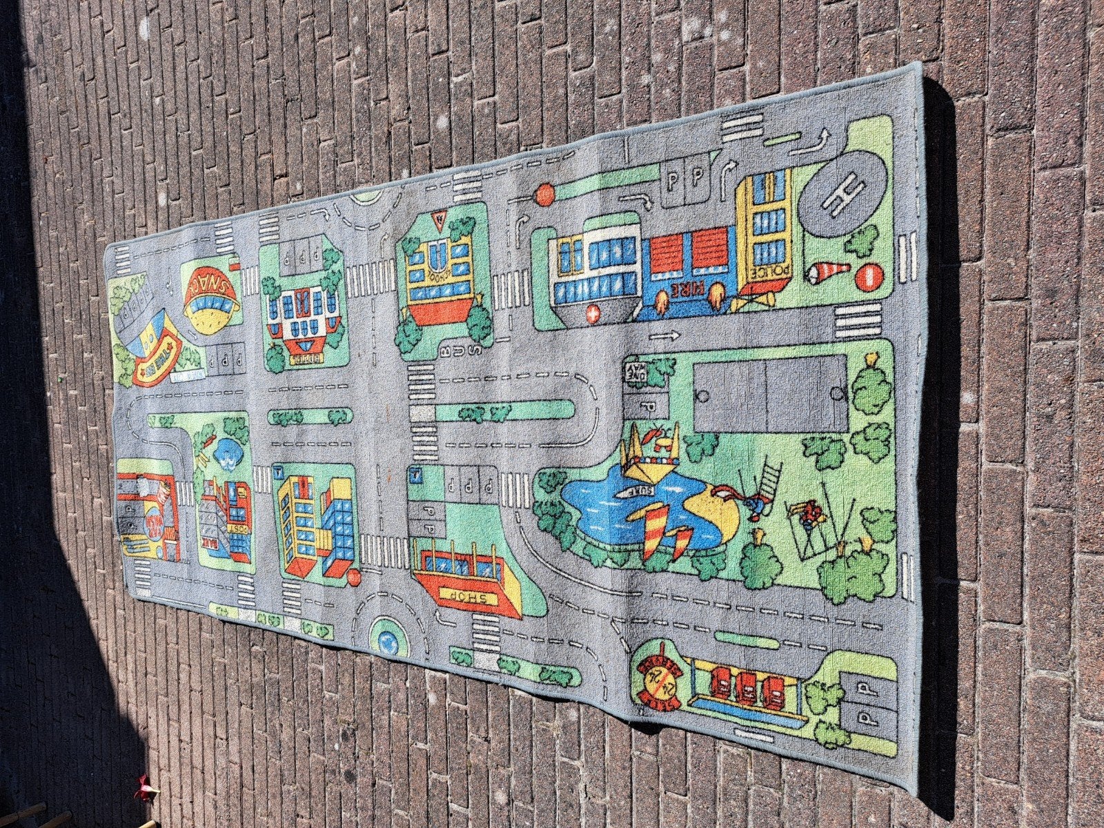 Speelkleed - thema stad & auto 12m., Ophalen, Zo goed als nieuw