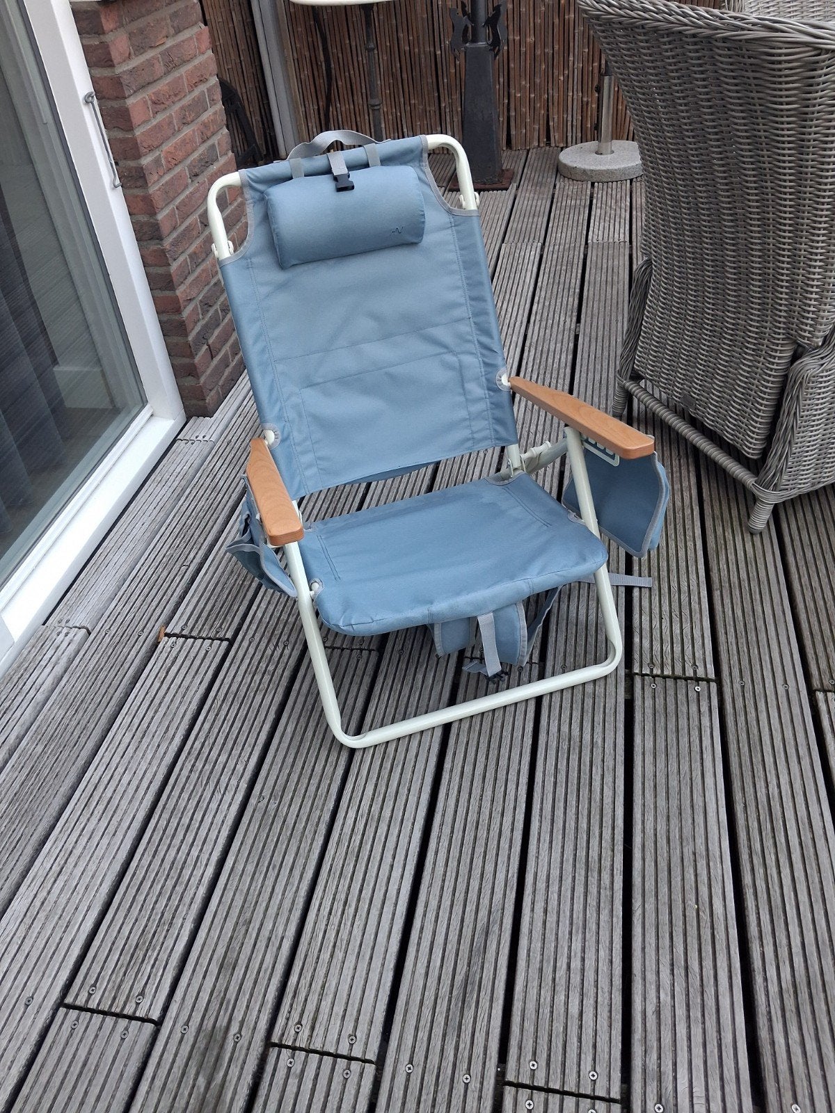 2 nieuwe verstelbare strand/ligstoelen, Ophalen of Verzenden, Nieuw, Campingstoel