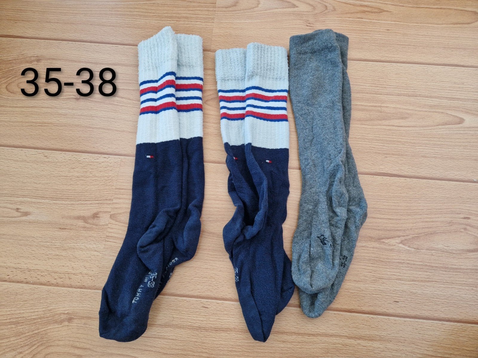 sokken 35-38 Tommy Hilfiger 3 paar, Ophalen of Verzenden, Jongen, Sokken, Tommy Hilfiger