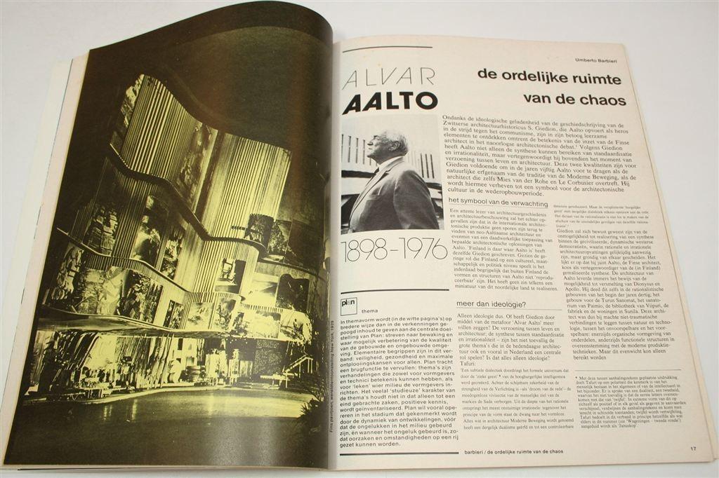Plan 1978/11 — Alvar Aalto, Themanummer Architectuur, Boeken, Ophalen of Verzenden, Gelezen, Architecten