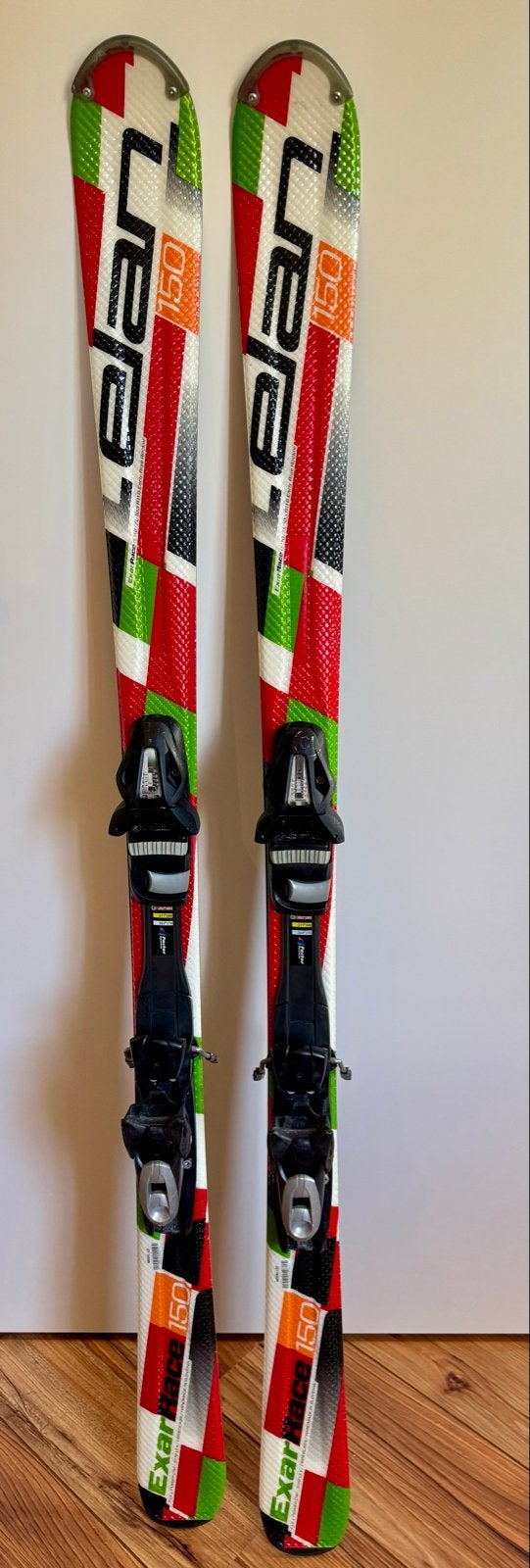 Elan Exar Race 150 ski's met bindingen, 140 tot 160 cm, Gebruikt, Skiën, Ski's