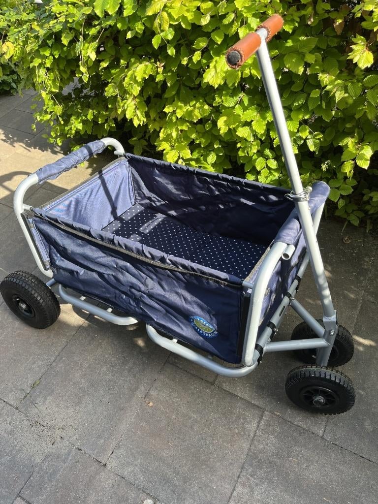 Bolderkar beachtrekker met luchtbanden, Ophalen, Opvouwbaar, Gebruikt