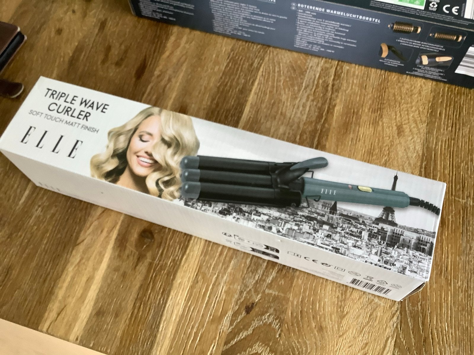 Elle Triple Wave Curler - Krultang voor golvend haar, Ophalen of Verzenden, Zo goed als nieuw, Krultang of Stijltang