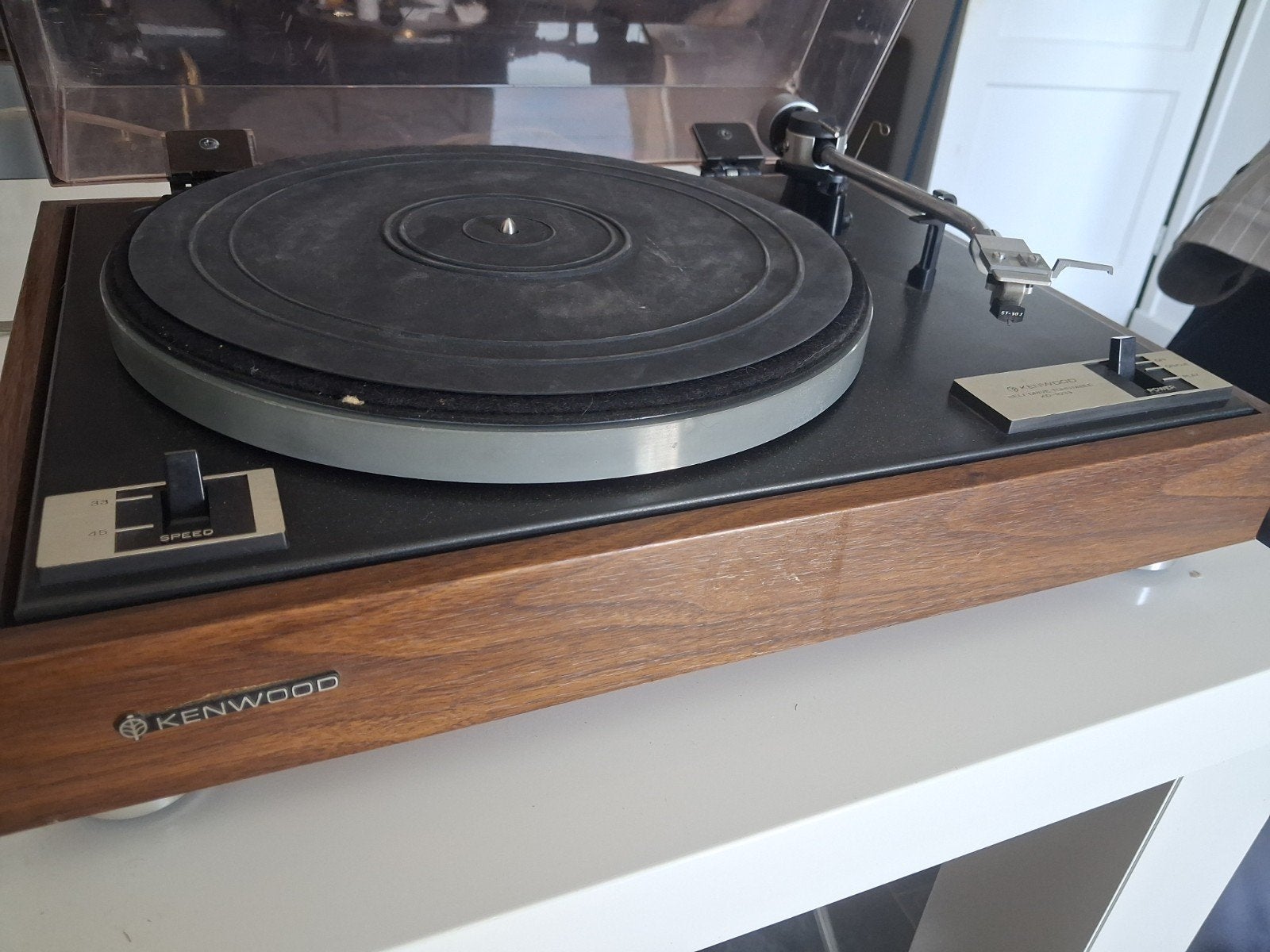 Kenwood KD-1033 Vintage Belt Drive Platenspeler, Ophalen of Verzenden, Gebruikt, Platenspeler, Overige merken