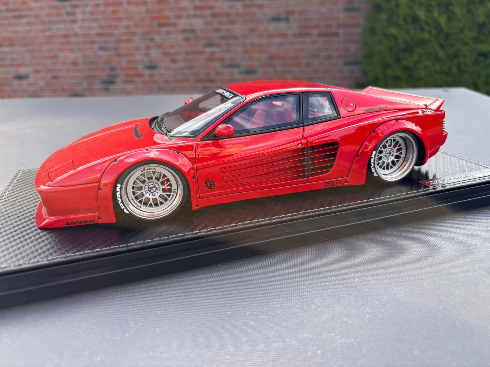 Ferrari 512 Liverty walk ignition model 1:18 NIEUW! C4F, Overige merken, ., Nieuw, Ophalen of Verzenden