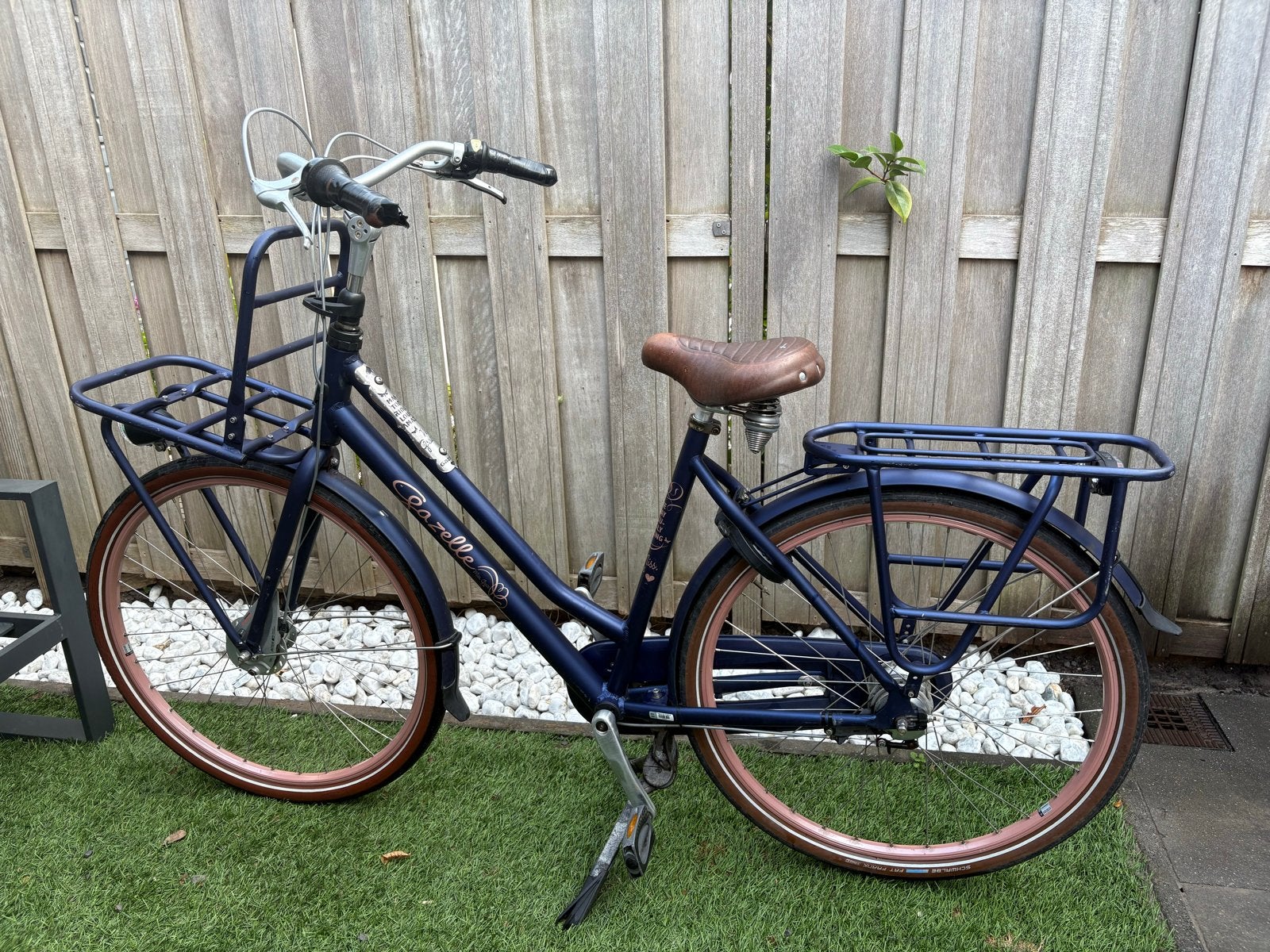 Gazelle Miss Grace transportfiets 28 inch, Ophalen, Versnellingen, Gazelle, 53 tot 56 cm