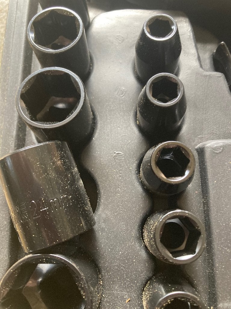 slagmoersleutel voor gebruik met een compressor, Doe-het-zelf en Verbouw, Gereedschap | Handgereedschap, Ophalen, Zo goed als nieuw