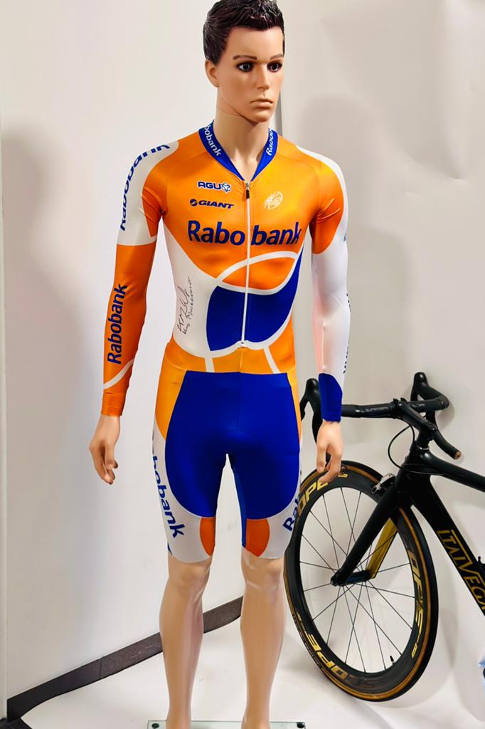 Wielrenkledig wielrenpak snelpak speedsuit maat M Agu, Ophalen of Verzenden, Zo goed als nieuw, Bovenkleding, AGU