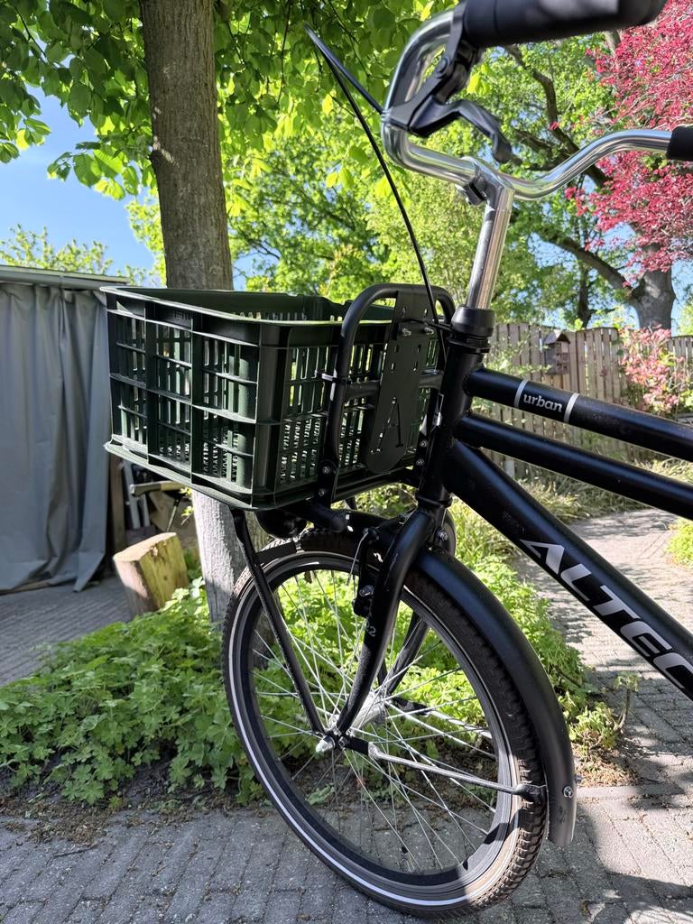 Altec Urban fiets met krat en bagagedrager, Ophalen, Zo goed als nieuw, Terugtraprem, 20 inch of meer