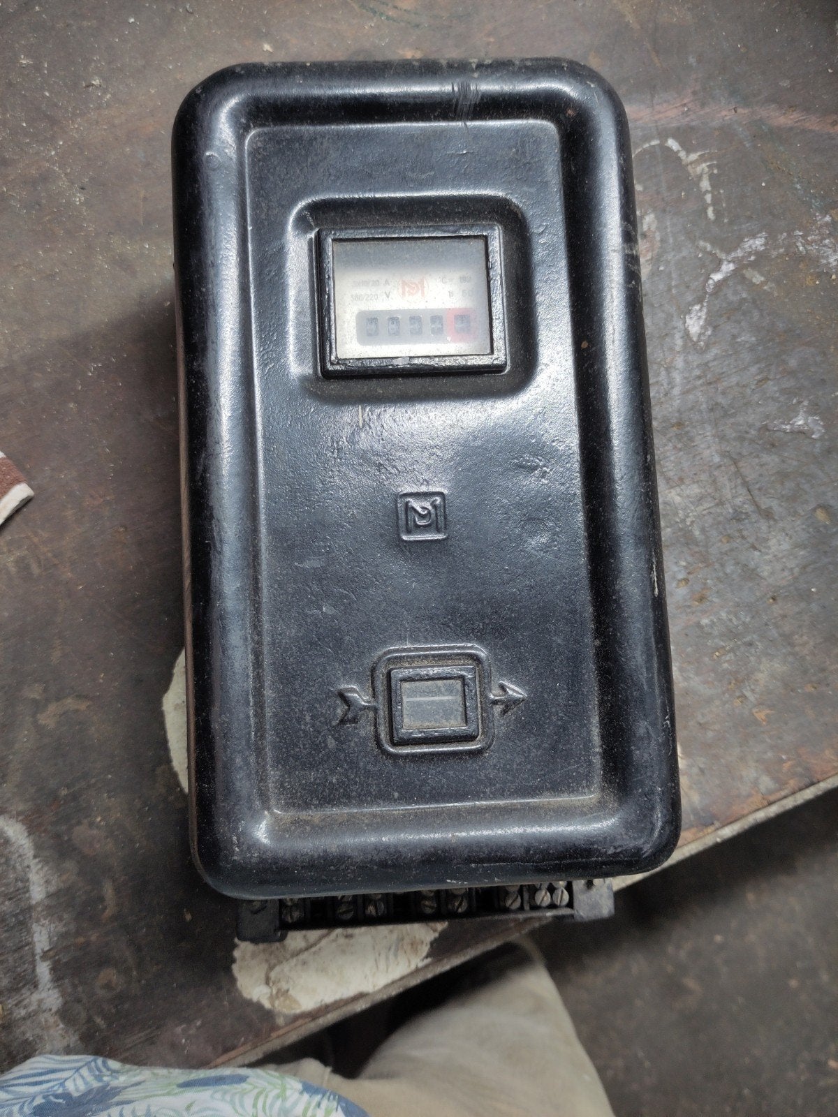 Vintage Elektriciteitsmeter - Gebruikt, Doe-het-zelf en Verbouw, Ophalen of Verzenden, Gebruikt, Overige merken, Overige typen