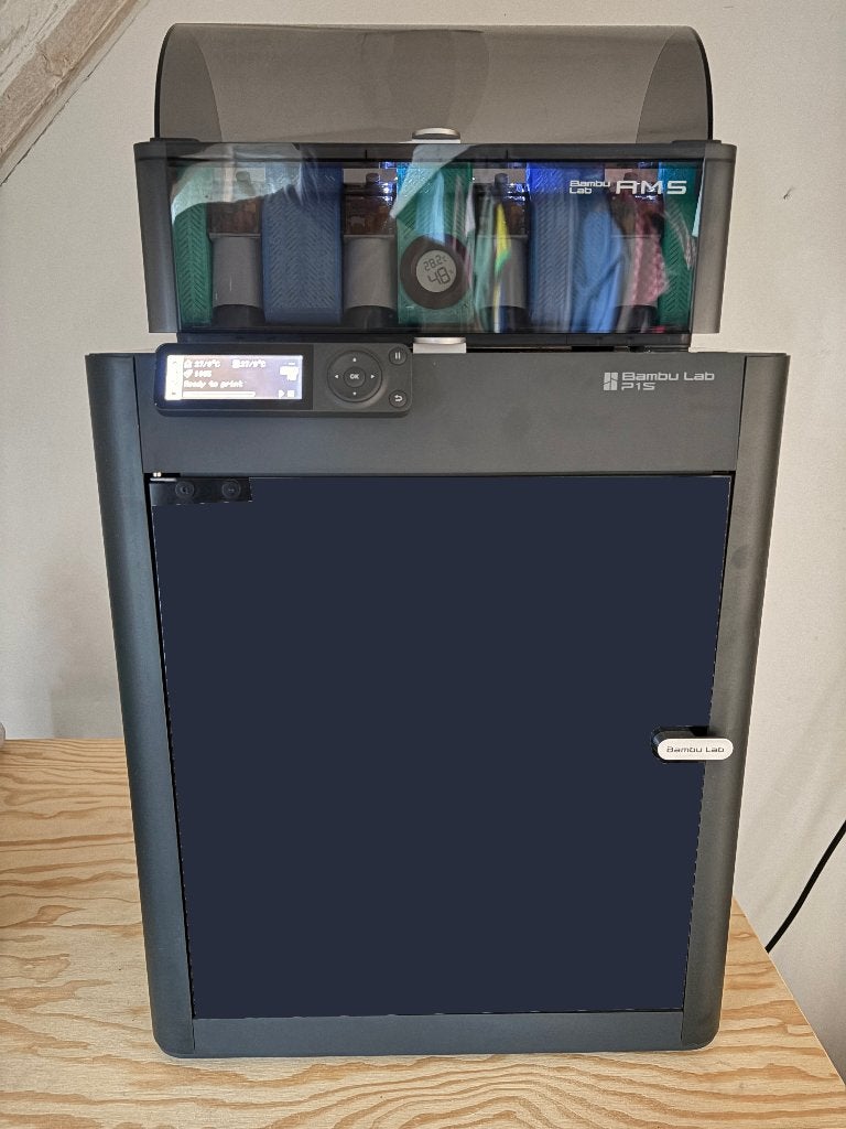 Bambu Lab P1S Combo, Computers en Software, 3D Printers, Ophalen, Gebruikt, Filament, Bambulabs