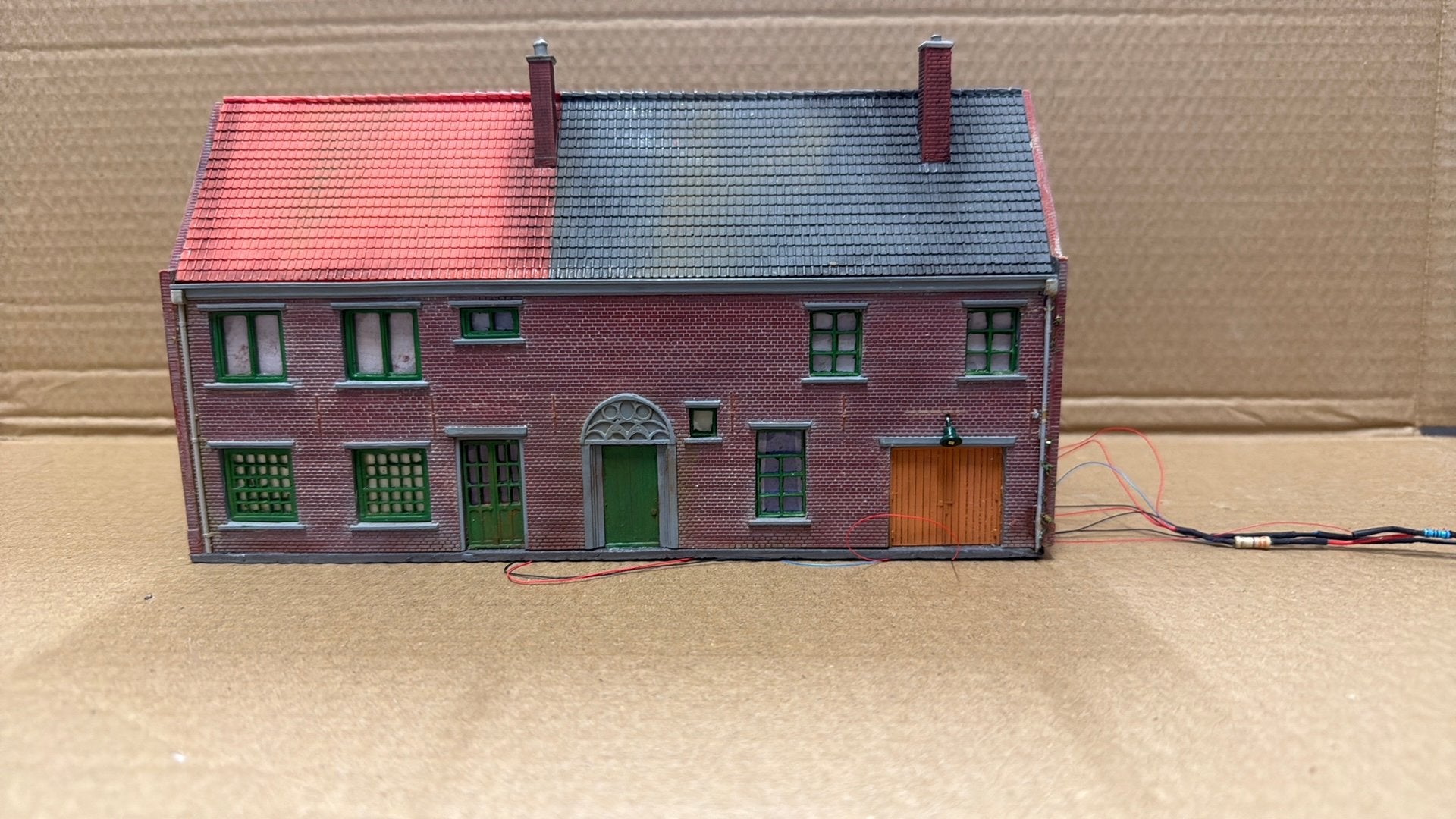 Alsacast boerderij woning, led verl, Overige merken, Gelijkstroom of Wisselstroom, Brug, Tunnel of Gebouw, Nieuw