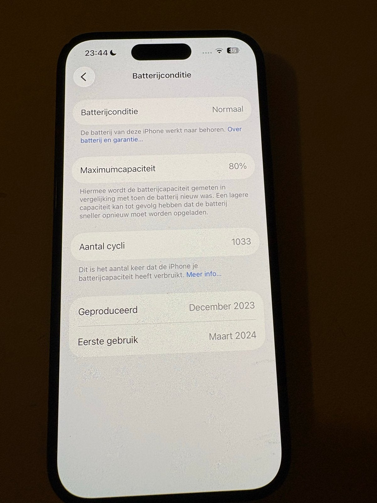 iPhone 15 Zwart 128GB - Zo goed als nieuw, Telecommunicatie, Mobiele telefoons | Apple iPhone, 128 GB, IPhone 15, Zwart, Ophalen of Verzenden