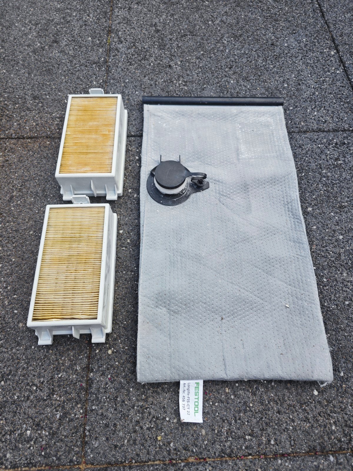 Festool longlife stofzuiger zak en filters, Ophalen of Verzenden