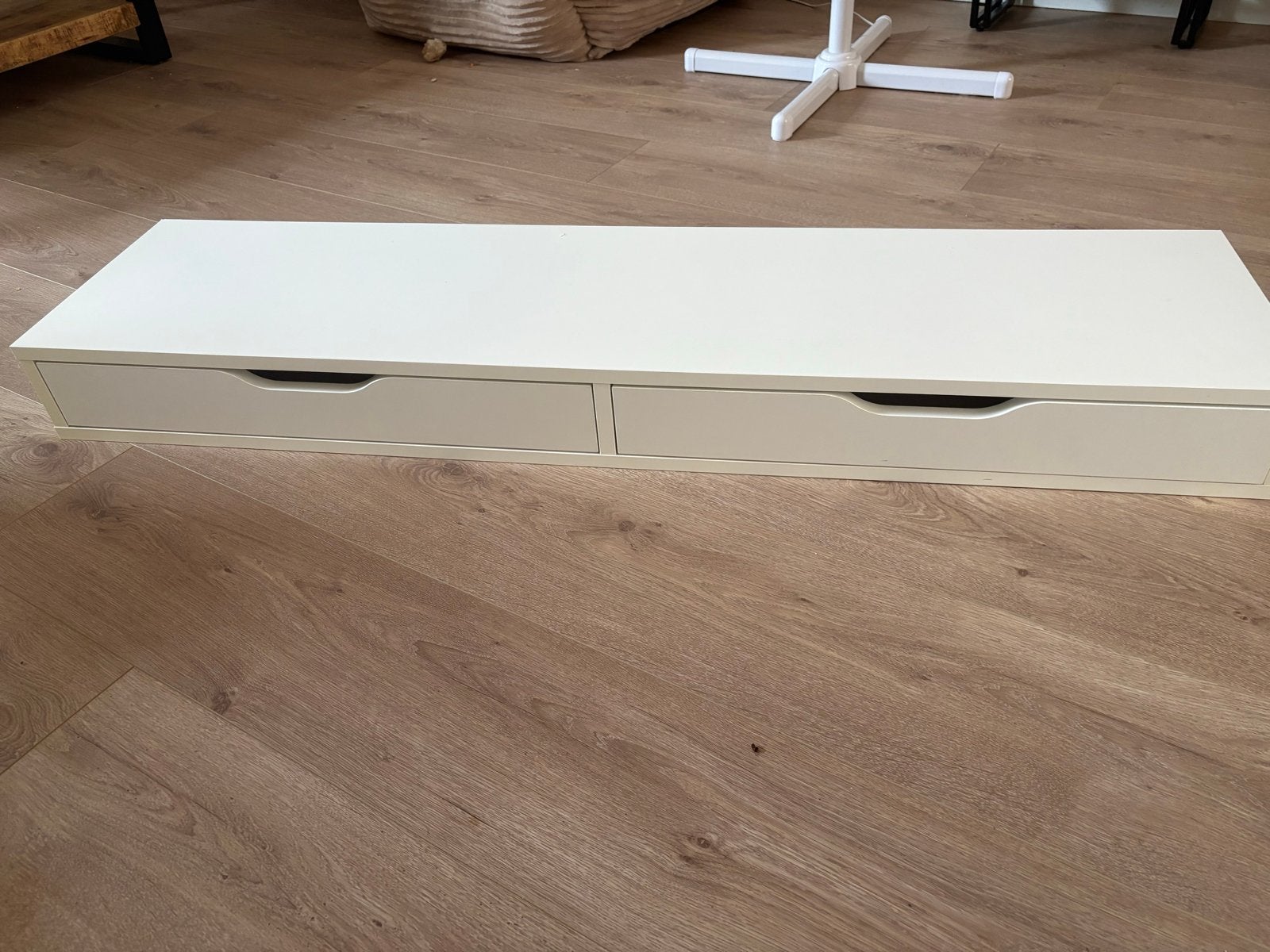 IKEA EKBY ALEX Plank met lades, wit, Ophalen, Gebruikt