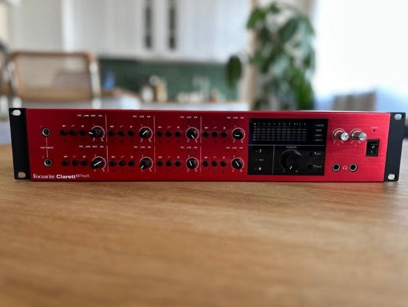 Focusrite Clarett 8 Pre X (Audio Interface), Ophalen of Verzenden, Zo goed als nieuw