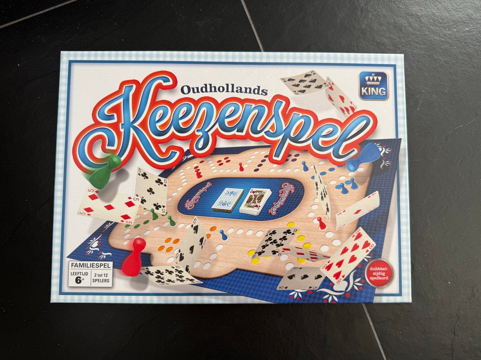 NIEUW Oudhollands Keezenspel - Familiespel voor 2-12 spelers, Een of twee spelers, Ophalen of Verzenden, Nieuw