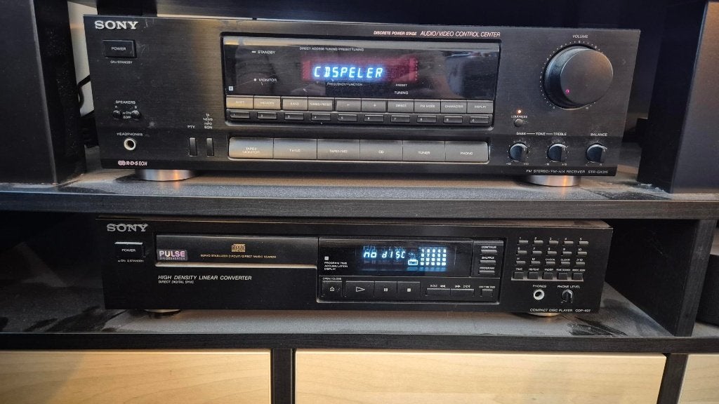 Sony Stereo Set: Receiver en CD-speler, Ophalen, Gebruikt, Losse componenten, Sony