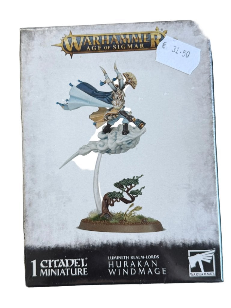 Warhammer AOS Lumineth Realm Lords Hurakan Wind Mage, Hobby en Vrije tijd, ., Nieuw, Warhammer, Ophalen of Verzenden