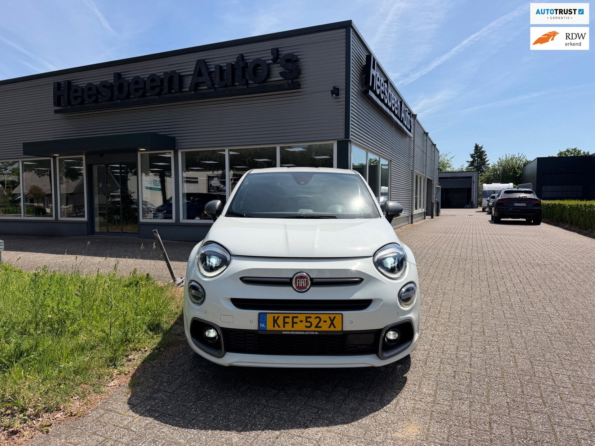 Fiat 500 X 1.0 GSE Sport, Auto's, Fiat, Voorwielaandrijving, Met garantie (alle), Wit, Bedrijf