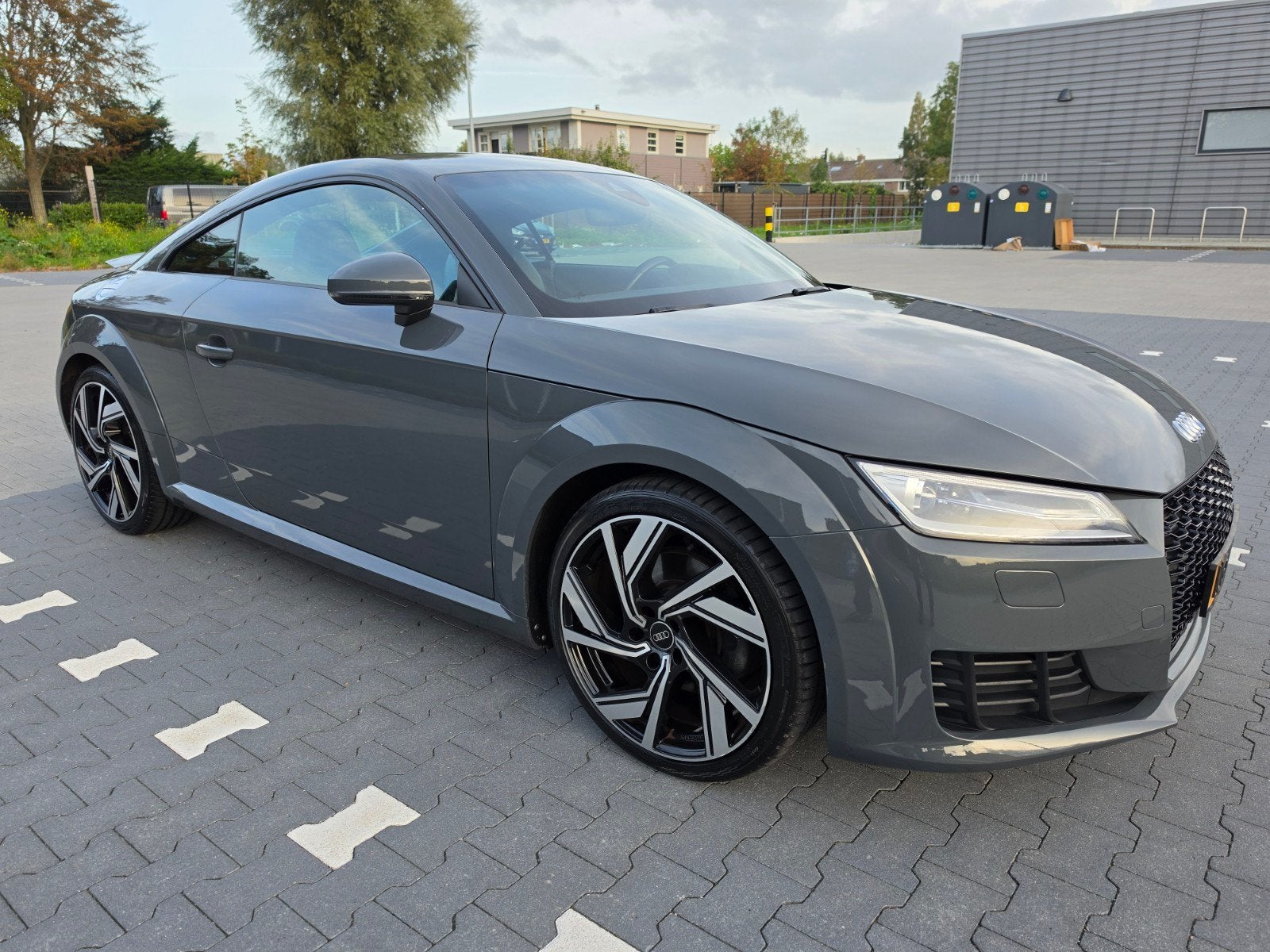 Prachtige Audi TT 8S 2.0 TFSI 230PK Automaat 2015, Auto's, Automaat, TT, Zwart, Bluetooth