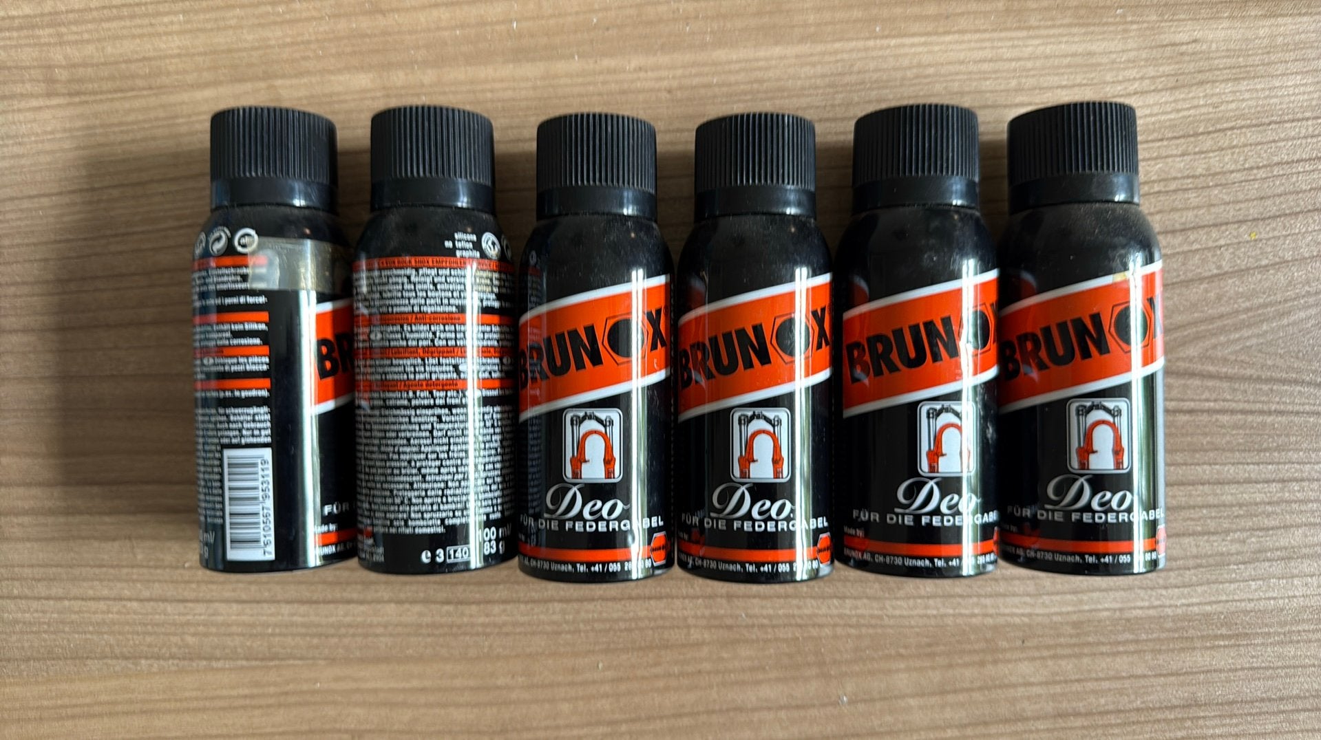 6x Brunox Deo voor de Fietsketting - 100ml Flesjes, Ophalen of Verzenden