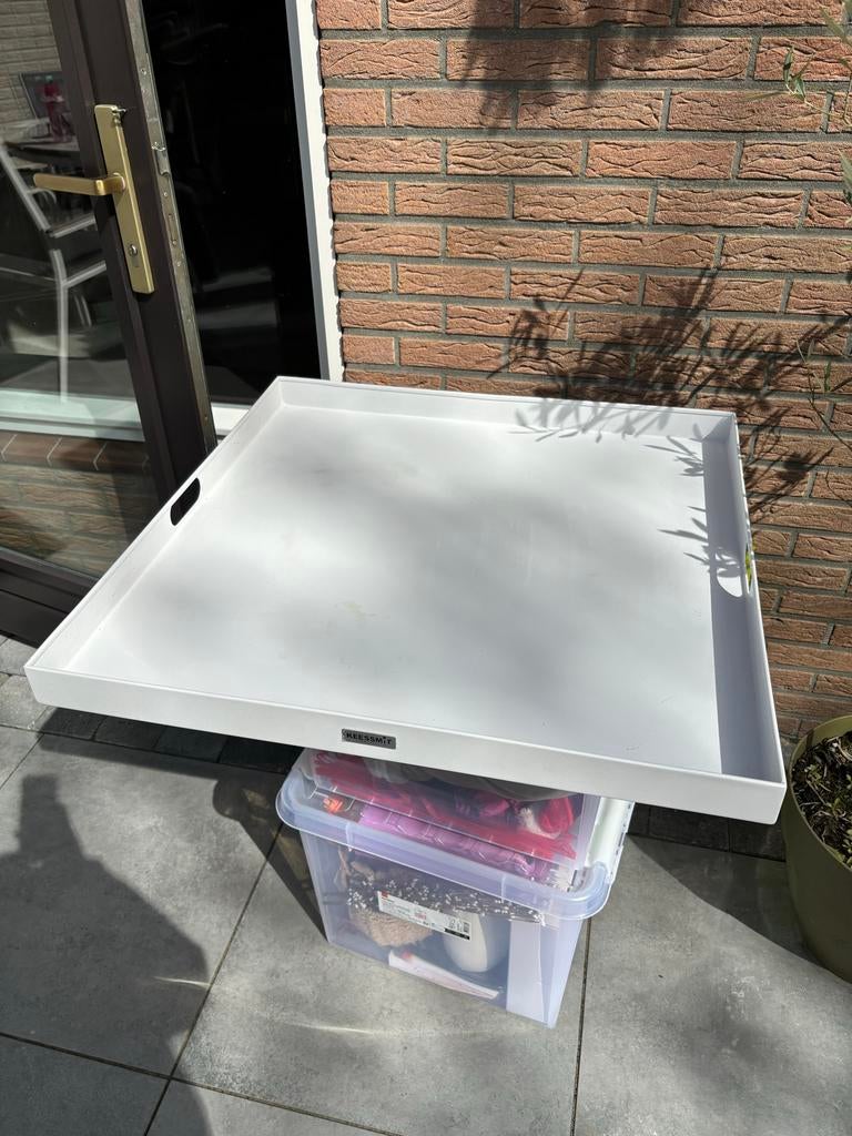 Kees Smit dienblad wit, Huis en Inrichting, Ophalen, Gebruikt, Rechthoekig, Overige materialen