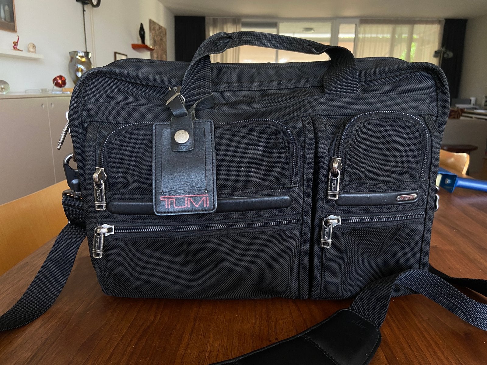 Tumi laptop tas zwart model Alpha 26180d4, Overige merken, Gebruikt, Overige typen, Ophalen of Verzenden