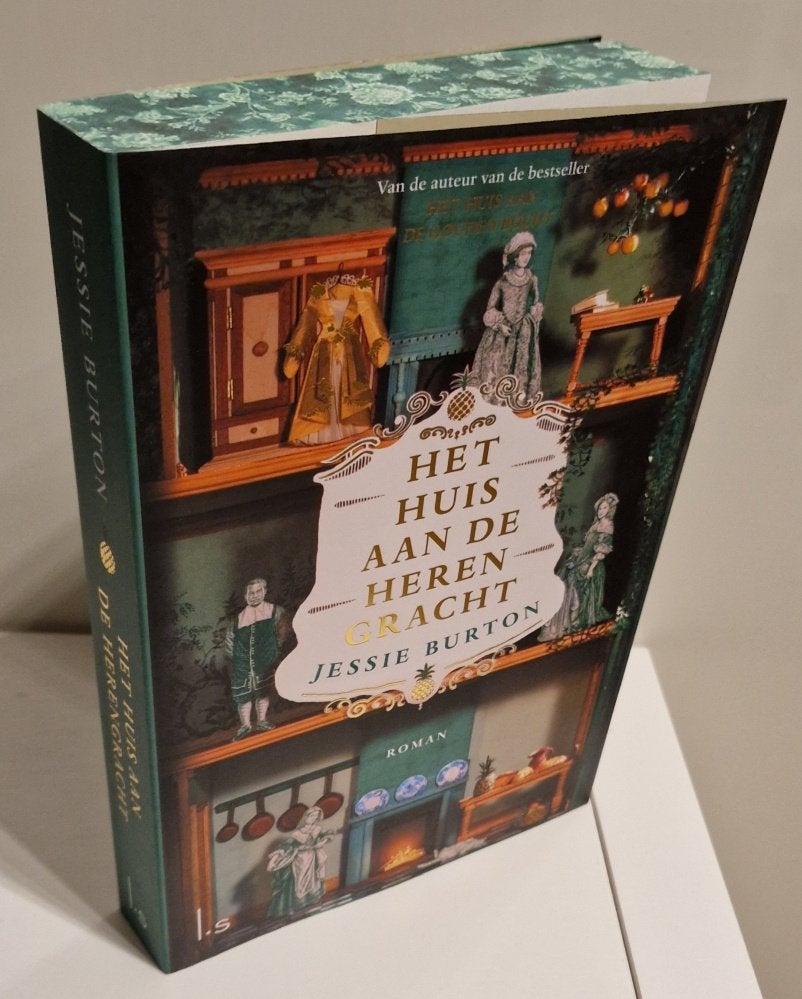 Jessie Burton - Huis aan de herengracht (sprayed book edges), Ophalen of Verzenden, Zo goed als nieuw