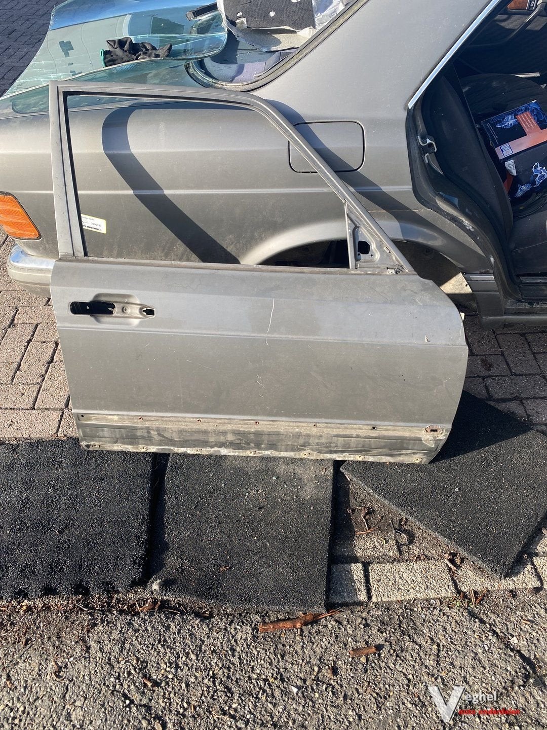 Mercedes W126 1981 2500103 Portier Rechtsvoor, Auto-onderdelen, Ophalen, Gebruikt, -, Deur