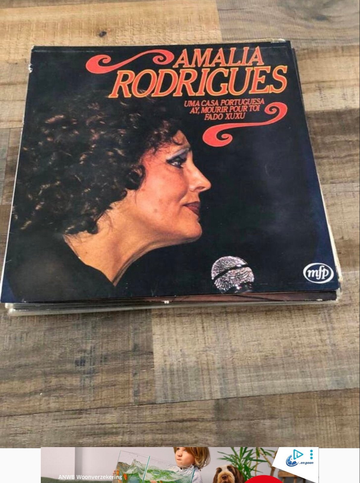 Amalia Rodrigues Vinyl Collectie - Fado Legend, Ophalen, LP, Gebruikt, Overige genres