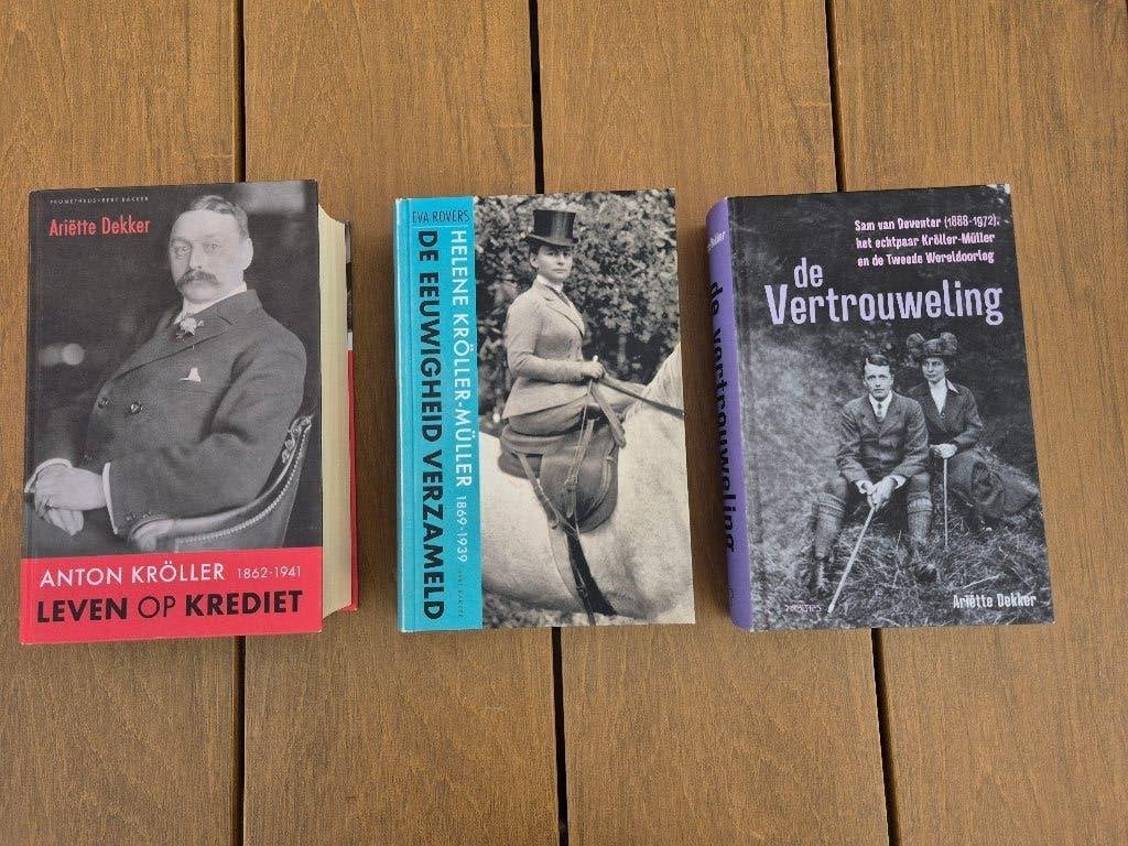 biografieën Kröller - Müller - van Deventer, Kunst en Cultuur, Diverse auteurs, Ophalen of Verzenden, Zo goed als nieuw