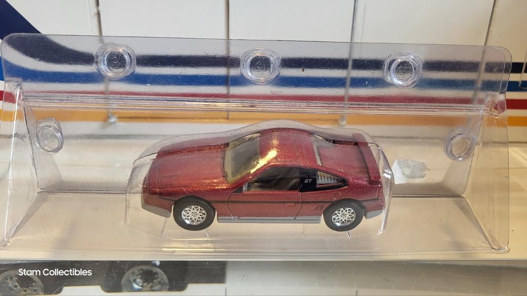 ERTL Pontiac Fiero GT Dark Red Metallic - 1988, Overige merken, Auto, Ophalen of Verzenden, Zo goed als nieuw