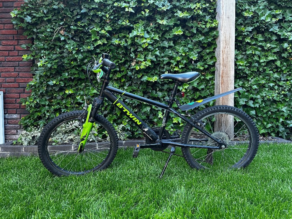 Btwin mountainbike 20 inch, Ophalen, 20 inch of meer, Gebruikt, Velgrem