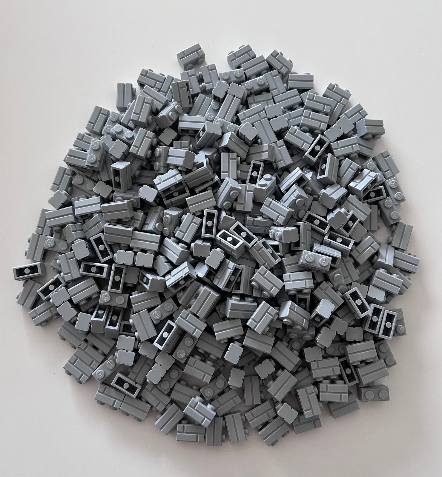 Lego masonry bricks grijs (400x), Verzenden, Lego, Zo goed als nieuw, Compleet