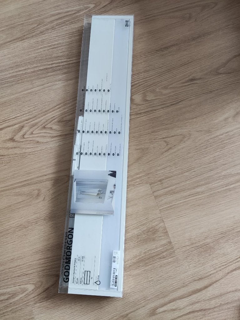 Godmorgon Ikea lamp badkamerlamp of wandplank 80cm NIEUW, Wit, Kunststof, Nieuw, Ophalen of Verzenden