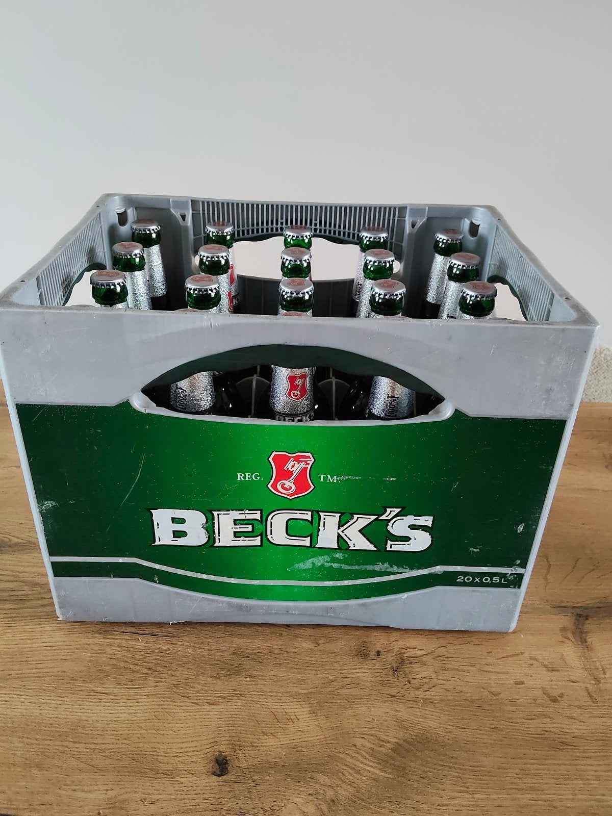 Kratten Beck's bier 20x50cl, Verzamelen, Ophalen, Nieuw, Flesje(s), Overige merken
