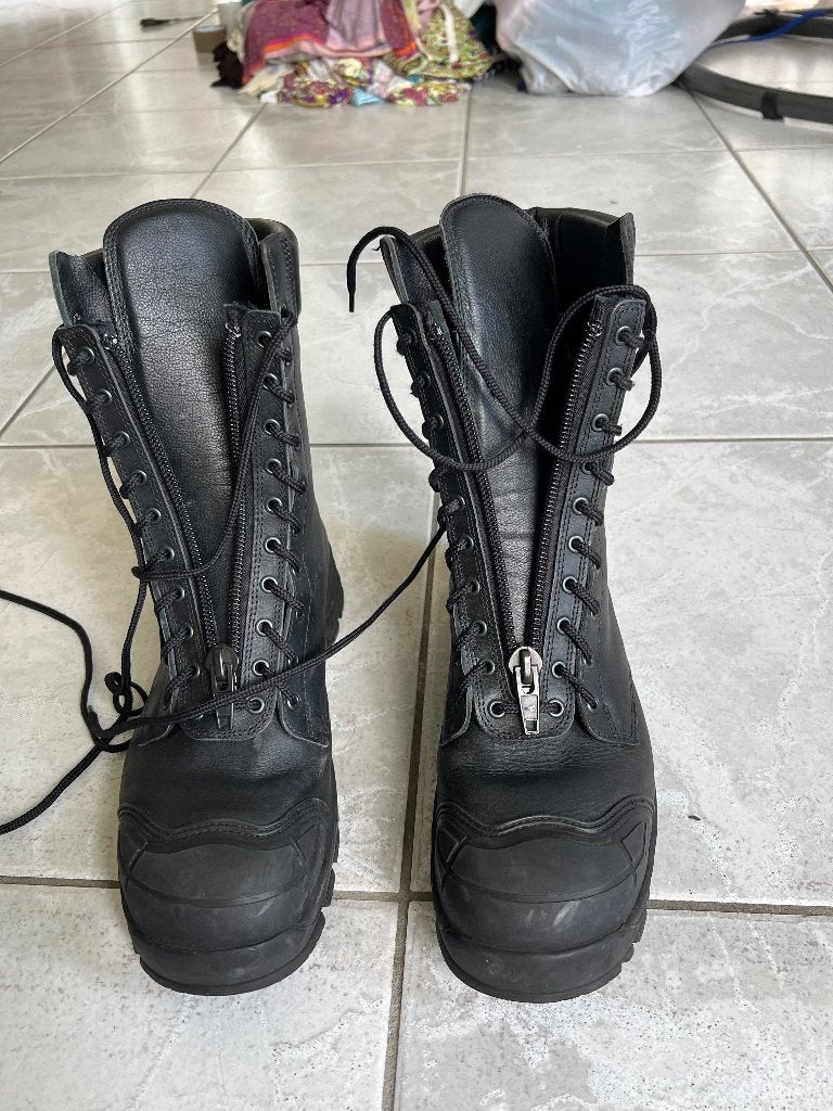Licht gedragen paar Neskrid Model 17 Combat Boots maat 46B, Verzenden, Gebruikt, Schoenen