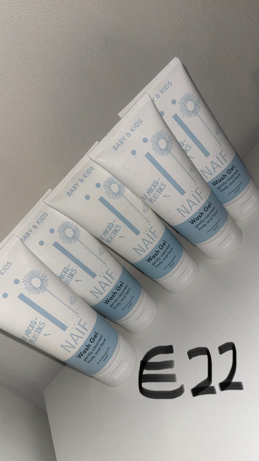 5x Naïf Wasgel 250ml - Nieuw, Ophalen of Verzenden, Nieuw, Overige typen, Overige merken